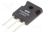 Transistor: P-MOSFET; unipolar; -200V; -7.5A; Idm: -48A; 150W; TO247 NTE Electronics