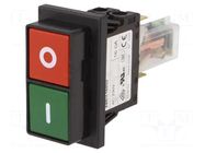 Circuit breaker; 16A; Poles: 2; SNAP-IN; IP40; TA45 Push button 2P SCHURTER