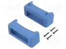 Silicone protector; thermoplastic rubber; Colour: blue; 2pcs. TAKACHI