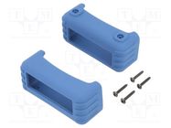 Silicone protector; thermoplastic rubber; Colour: blue; 2pcs. TAKACHI