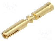 M23 P female-c 2mm (2,5-4mm²) Au HARTING