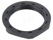 Nut; M50; polyamide; black; Thread: metric; Pitch: 1.5; -20÷90°C BM GROUP