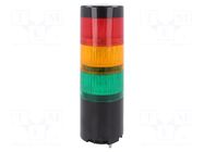 Signalling column; red/amber/green; LED; 5VDC; IP65; LR6-USB; ABS PATLITE