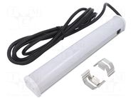 LED lamp; cool white; 500lm; 5700K; 24VDC; IP20; 3m; -25÷60°C PATLITE
