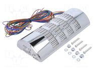 Signalling column; red/amber/green/blue; LED; 24VDC; 24VAC; IP54 PATLITE