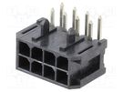 Socket; wire-board; male; Minitek® Pwr 3.0; 3mm; PIN: 8; THT; 5A Amphenol Communications Solutions