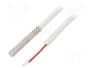 Sensor: temperature; Pt1000; cl.B; Body dim: Ø5.7x28mm; plug-in DANFOSS