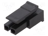 Plug; wire-board; female; Minitek® Pwr 3.0; 3mm; PIN: 2; -40÷105°C Amphenol Communications Solutions