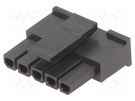 Plug; wire-board; female; Minitek® Pwr 3.0; 3mm; PIN: 5; -40÷105°C Amphenol Communications Solutions