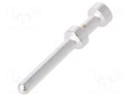 Contact; male; silver plated; 0.5mm2; turned contacts; crimped LAPP
