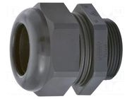 Cable gland; M40; 1.5; IP54; polyamide; black; UL94V-0; HSK-K HUMMEL