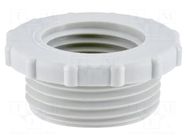 Reduction of threads for glands; Int.thread: PG29; polyamide HUMMEL