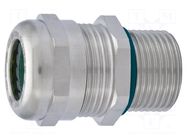 Cable gland; with long thread; M12; 1.5; IP68; brass HUMMEL
