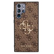 Guess GUHCS22L4GMGBR S908 S22 Ultra brązowy/brown hardcase 4G Big Metal Logo, Guess