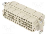 Connector: HDC; contact insert; female; EPIC H-EE; PIN: 46; 46+PE LAPP