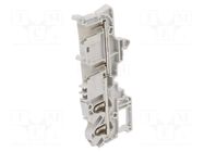 Splice terminal: rail; Entrelec; 600V; for DIN rail mounting TE Connectivity