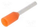 Tip: bootlace ferrule; insulated; 0.5mm2; 8mm; tinned; crimped WAGO