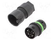 Connector: AC supply; screw terminal; male; 8÷11.5mm; 0.5÷1.5mm2 AAG STUCCHI