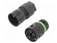 Connector: AC supply; screw terminal; female; 16A; 400V; ways: 2 AAG STUCCHI
