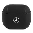 Mercedes MEA3CSLBK AirPods 3 cover czarny/black Electronic Line, Mercedes-Benz