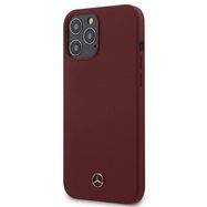 Mercedes MEHCP12LSILRE iPhone 12 Pro Max 6,7" czerwony/red hardcase Silicone Line, Mercedes