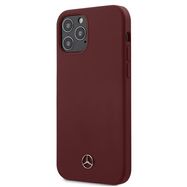 Mercedes MEHCP12MSILRE iPhone 12/12 Pro 6,1" czerwony/red hardcase Silicone Line, Mercedes