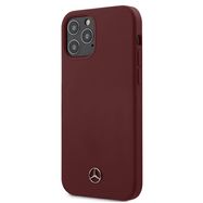 Mercedes Silicone Line Case for iPhone 12 / iPhone 12 Pro - Red, Mercedes