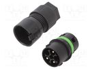 Connector: AC supply; screw terminal; male; 8÷11.5mm; 0.5÷1.5mm2 AAG STUCCHI