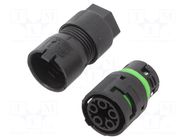 Connector: AC supply; screw terminal; female; 16A; 400V; ways: 5 AAG STUCCHI