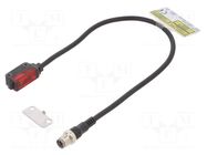 Sensor: laser; Range: 45÷300mm; PNP; DARK-ON,LIGHT-ON; 50mA; 2m PANASONIC