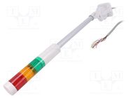 Signaller: signalling column; LED; red/amber/green; 24VDC; IP65 PATLITE