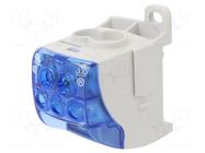 Splice terminal: distribution block; SUB; 125A; 1kV; blue; ways: 1 SIMET