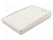 RFID reader; 5V; USB; antenna,buzzer; 92x146x29mm; beige; 13.56MHz NETRONIX