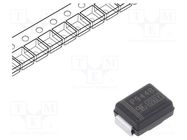 Diode: Zener; 3W; 62V; 24mA; SMD; reel,tape; SMB; single diode TAIWAN SEMICONDUCTOR