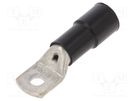 Tip: ring tube; M8; Ø: 8.5mm; 70mm2; crimped; for cable; insulated BM GROUP