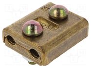 Connector: screw terminal; straight; for cable; screw terminal BM GROUP