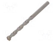 Drill bit; for concrete; Ø: 8mm; L: 120mm; tungsten carbide PROLINE
