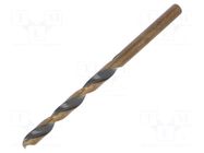 Drill bit; for metal; Ø: 4.8mm; high speed steel PROLINE