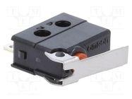 Microswitch SNAP ACTION; with lever; SPDT; ON-(ON); Pos: 2; IP67 OMRON Electronic Components