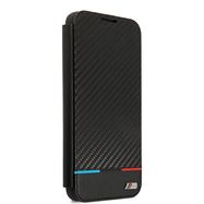 Etui BMW BMBKS22MPUCARTCBK S22+ S906 czarny/black bookcase M Collection Triangles, BMW