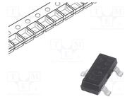 Transistor: NPN; bipolar; Darlington; 60V; 0.5A; 250mW 