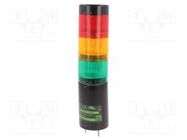 Signaller: signalling column; LED; green / orange / red; 24VDC MURR ELEKTRONIK