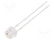 LED; 4.8mm; RGB; blinking,tricolour; 100°; 3.8÷5V; 20mA; -30÷85°C OPTOSUPPLY