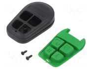 Enclosure: for remote controller; IP20; X: 36mm; Y: 58mm; Z: 13mm MASZCZYK