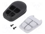 Enclosure: for remote controller; IP20; X: 36mm; Y: 58mm; Z: 13mm MASZCZYK