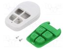 Enclosure: for remote controller; IP20; X: 36mm; Y: 58mm; Z: 13mm MASZCZYK