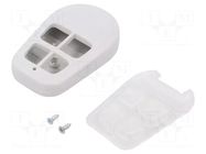 Enclosure: for remote controller; IP20; X: 36mm; Y: 58mm; Z: 13mm MASZCZYK