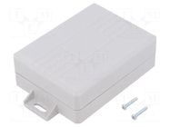 Enclosure: multipurpose; X: 59.4mm; Y: 97.6mm; Z: 29.5mm; ABS; IP54 MASZCZYK