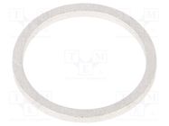 Gasket; aluminium; Thk: 2mm; Øint: 24mm; Øout: 29mm; DIN 7603 ELESA+GANTER