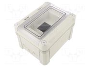 Enclosure: for modular components; IP66; No.of mod: 3; SDB; IK06 OBO BETTERMANN